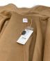 中古・古着 YENN (イエン) DOUBLE FACE CAPE JACKET キャメル サイズ:FREE：17000円