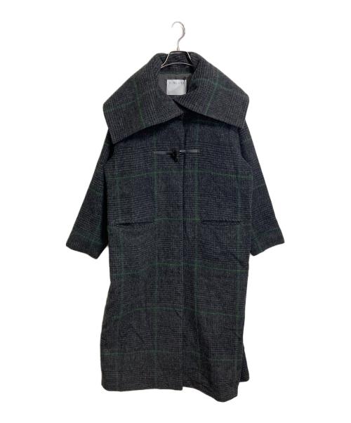 RIM.ARK（リムアーク）RIM.ARK (リムアーク) Original plaid toggle CT チャコールグレー サイズ:36の古着・服飾アイテム