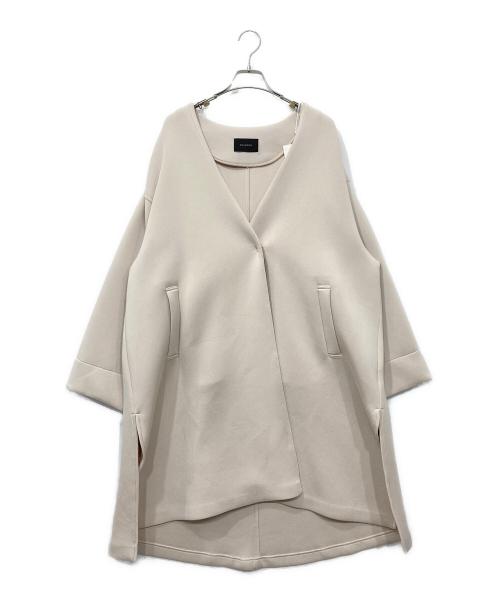 chignon（シニヨン）chignon (シニヨン) ダンボールフォルムコート ベージュ サイズ:Fの古着・服飾アイテム