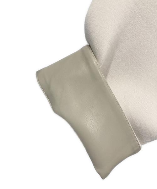 chignon（シニヨン）chignon (シニヨン) ダンボールフォルムコート ベージュ サイズ:Fの古着・服飾アイテム