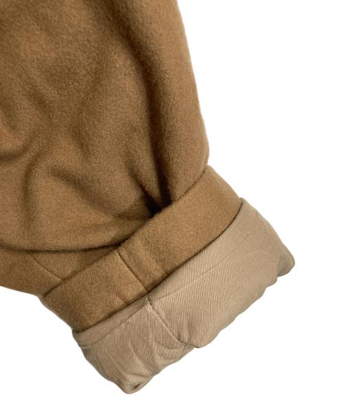 miffew（ミフュー）miffew (ミフュー) ダッフルダウンコート　ロングコート　アウター　日本製 ブラウン サイズ:2の古着・服飾アイテム