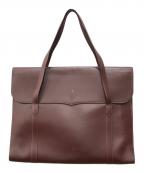 Cartierカルティエ）の古着「ビジネスバッグ」｜ボルドー