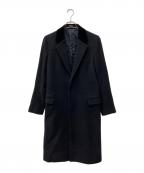 ALEXANDER McQUEENアレキサンダーマックイーン）の古着「ウールロングコート」｜ブラック