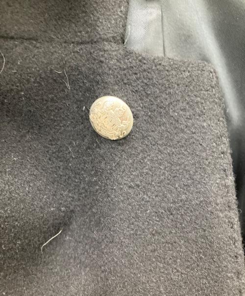 ALEXANDER McQUEEN（アレキサンダーマックイーン）ALEXANDER McQUEEN (アレキサンダーマックイーン) ウールロングコート ブラック サイズ:46の古着・服飾アイテム