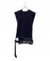 Maison Margiela (メゾンマルジェラ) GAUGE 5 JERSEY KNIT VEST ネイビー サイズ:M：30000円