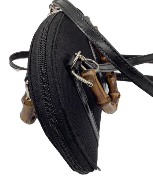 GUCCI（グッチ）GUCCI (グッチ) バンブー 2way ミニショルダーバッグ ブラックの古着・服飾アイテム