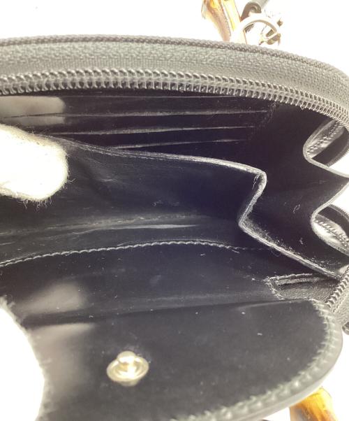 GUCCI（グッチ）GUCCI (グッチ) バンブー 2way ミニショルダーバッグ ブラックの古着・服飾アイテム