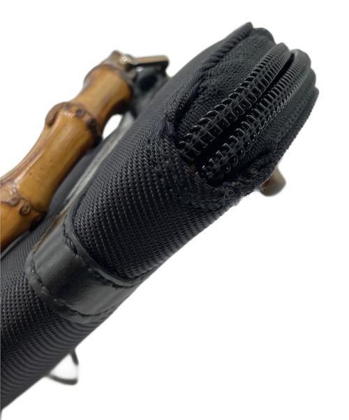 GUCCI（グッチ）GUCCI (グッチ) バンブー 2way ミニショルダーバッグ ブラックの古着・服飾アイテム