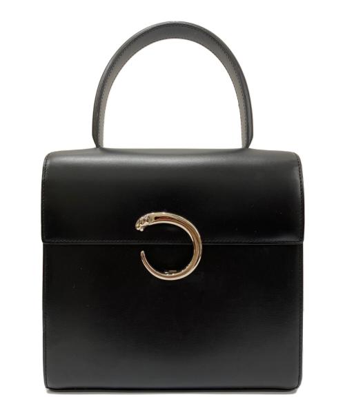 Cartier（カルティエ）Cartier (カルティエ) パンテールハンドバッグ ブラックの古着・服飾アイテム