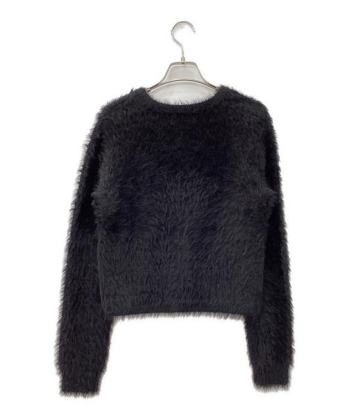 FRED PERRY（フレッドペリー）FRED PERRY (フレッドペリー) RAY BEAMS (レイ ビームス) Fluffy V-neck Knit Cardigan ブラック サイズ:UK 10の古着・服飾アイテム