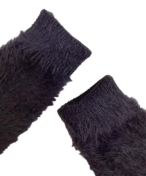 FRED PERRY（フレッドペリー）FRED PERRY (フレッドペリー) RAY BEAMS (レイ ビームス) Fluffy V-neck Knit Cardigan ブラック サイズ:UK 10の古着・服飾アイテム