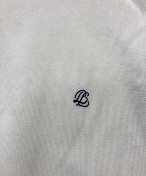 BLUE LABEL CRESTBRIDGE（ブルーレーベルクレストブリッジ）BLUE LABEL CRESTBRIDGE (ブルーレーベルクレストブリッジ) ドライレーヨンストレッチ襟付きプルオーバー ホワイト サイズ:38の古着・服飾アイテム