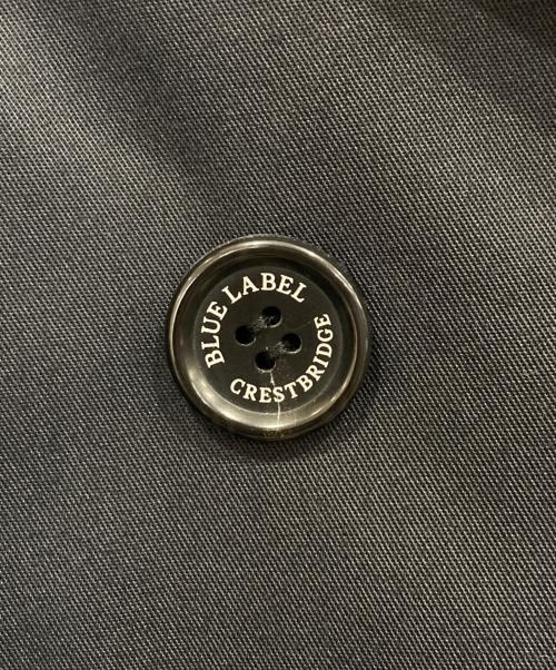 BLUE LABEL CRESTBRIDGE（ブルーレーベルクレストブリッジ）BLUE LABEL CRESTBRIDGE (ブルーレーベルクレストブリッジ) ショートトレンチコート ネイビー サイズ:36の古着・服飾アイテム
