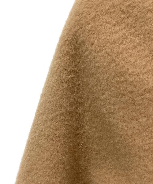 BLUE LABEL CRESTBRIDGE（ブルーレーベルクレストブリッジ）BLUE LABEL CRESTBRIDGE (ブルーレーベルクレストブリッジ) スペリオルメルトンショートコート ベージュ サイズ:36の古着・服飾アイテム