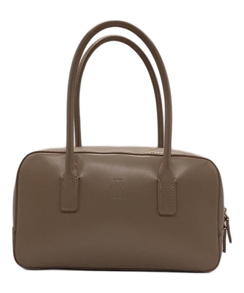 HER LIP TO（ハーリップトゥ）HER LIP TO (ハーリップトゥ) Trois Logo Mini Boston Bag nude beigeの古着・服飾アイテム