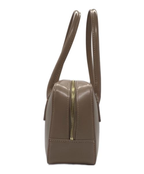 HER LIP TO（ハーリップトゥ）HER LIP TO (ハーリップトゥ) Trois Logo Mini Boston Bag nude beigeの古着・服飾アイテム