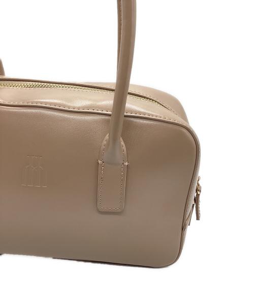 HER LIP TO（ハーリップトゥ）HER LIP TO (ハーリップトゥ) Trois Logo Mini Boston Bag nude beigeの古着・服飾アイテム