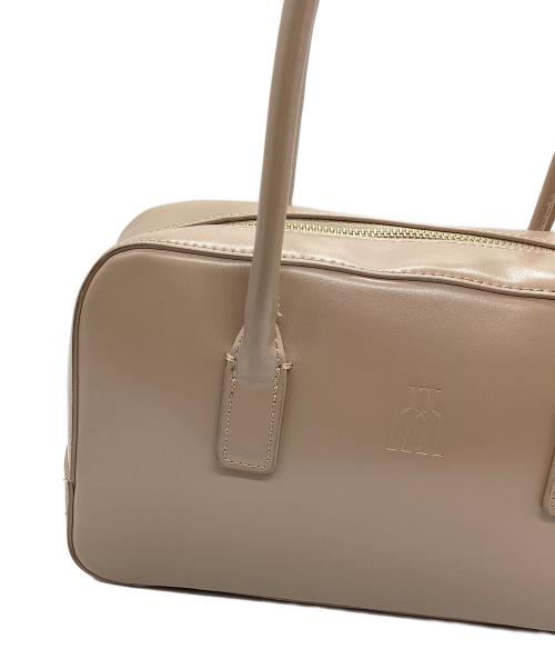 HER LIP TO（ハーリップトゥ）HER LIP TO (ハーリップトゥ) Trois Logo Mini Boston Bag nude beigeの古着・服飾アイテム