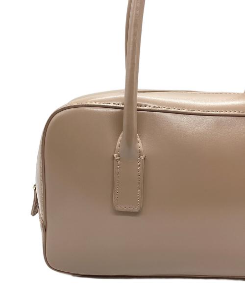 HER LIP TO（ハーリップトゥ）HER LIP TO (ハーリップトゥ) Trois Logo Mini Boston Bag nude beigeの古着・服飾アイテム