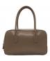 HER LIP TO (ハーリップトゥ) Trois Logo Mini Boston Bag nude beige：9000円