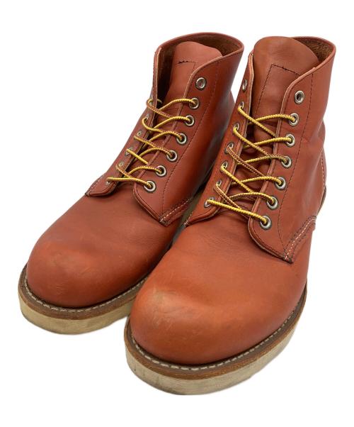 RED WING（レッドウィング）RED WING (レッドウィング) 6-inch Classic Round ブラウン サイズ:91/2の古着・服飾アイテム