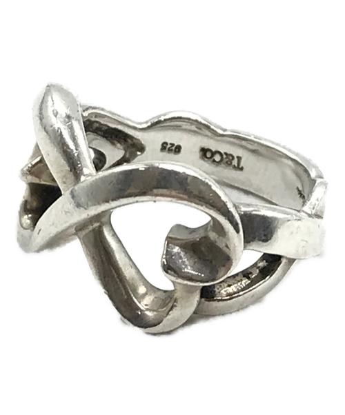 TIFFANY & Co.（ティファニー）TIFFANY & Co. (ティファニー) ダブルラビングハートリング シルバー サイズ:10号の古着・服飾アイテム