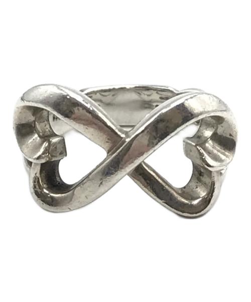 TIFFANY & Co.（ティファニー）TIFFANY & Co. (ティファニー) ダブルラビングハートリング シルバー サイズ:10号の古着・服飾アイテム