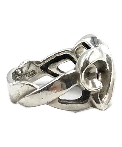 TIFFANY & Co.（ティファニー）TIFFANY & Co. (ティファニー) ダブルラビングハートリング シルバー サイズ:10号の古着・服飾アイテム