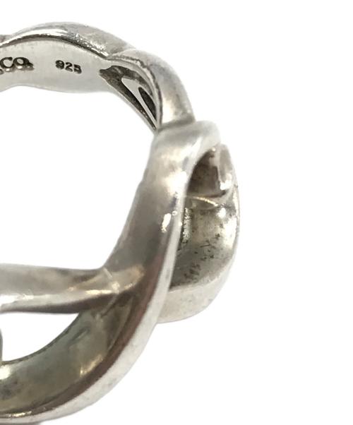 TIFFANY & Co.（ティファニー）TIFFANY & Co. (ティファニー) ダブルラビングハートリング シルバー サイズ:10号の古着・服飾アイテム