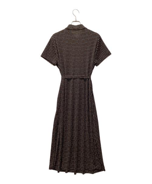 MACKINTOSH LONDON（マッキントッシュ ロンドン）MACKINTOSH LONDON (マッキントッシュ ロンドン) バスケットウィーブワンピース ブラック サイズ:38の古着・服飾アイテム