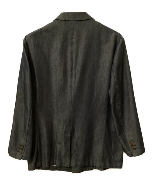 CABAN（キャバン）CABAN (キャバン) コットンデニム ダブルブレストジャケット インディゴ サイズ:Lの古着・服飾アイテム