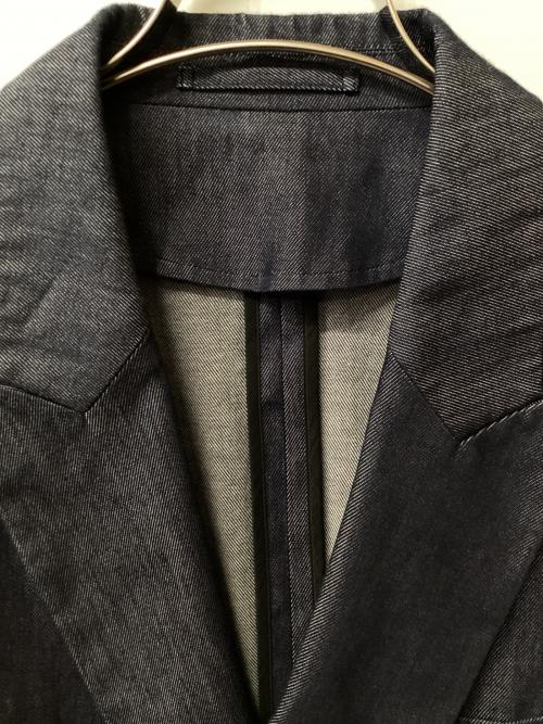 CABAN（キャバン）CABAN (キャバン) コットンデニム ダブルブレストジャケット インディゴ サイズ:Lの古着・服飾アイテム