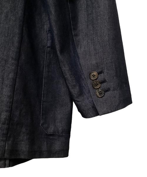 CABAN（キャバン）CABAN (キャバン) コットンデニム ダブルブレストジャケット インディゴ サイズ:Lの古着・服飾アイテム