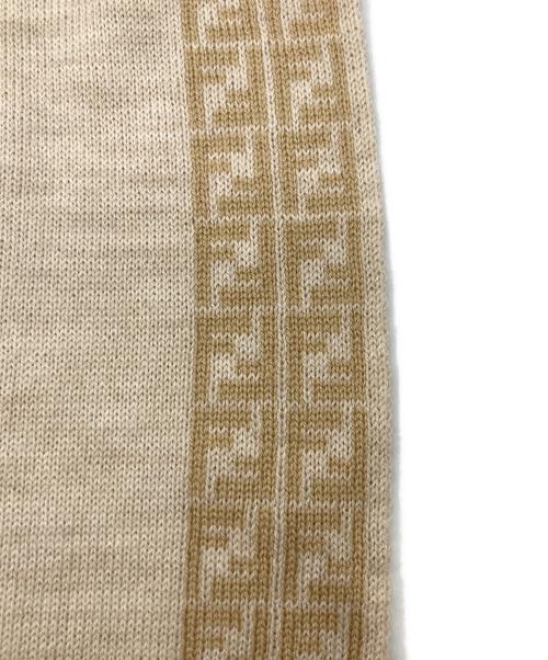 FENDI（フェンディ）FENDI (フェンディ) ウールマフラー ベージュ サイズ:下記参照の古着・服飾アイテム