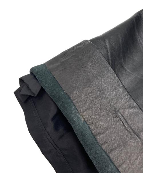 RALPH LAUREN SPORT（ラルフローレン スポーツ）RALPH LAUREN SPORT (ラルフローレン スポーツ) ラムレザーパンツ ブラック サイズ:W64の古着・服飾アイテム