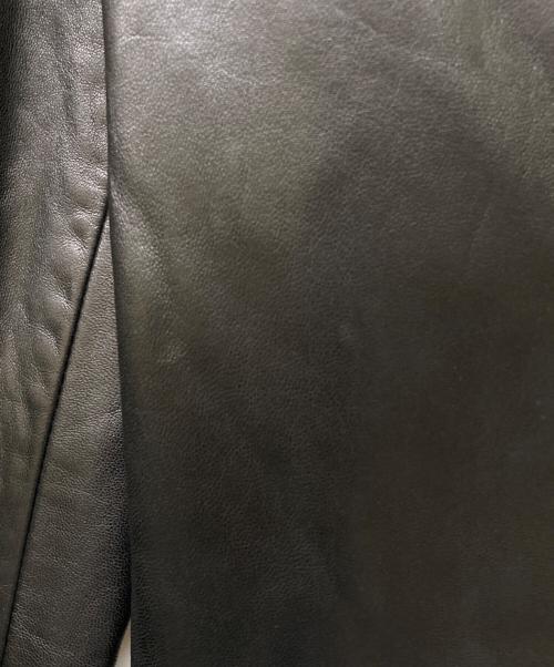 RALPH LAUREN SPORT（ラルフローレン スポーツ）RALPH LAUREN SPORT (ラルフローレン スポーツ) ラムレザーパンツ ブラック サイズ:W64の古着・服飾アイテム