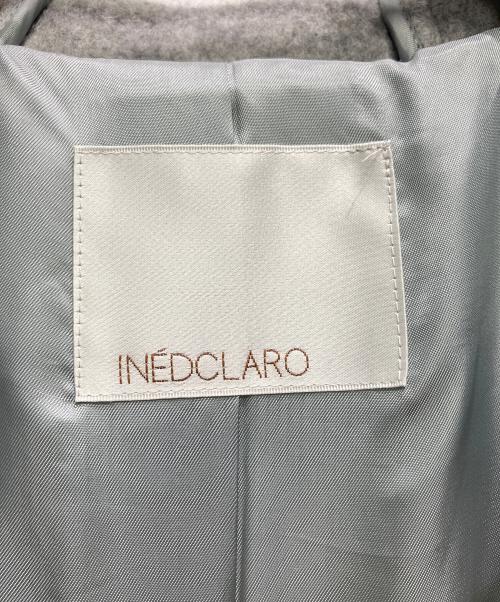 INED CLARO（イネドクラロ）INED CLARO (イネドクラロ) ダブルパイルモッサダッフルコート グレー サイズ:SIZE ９の古着・服飾アイテム