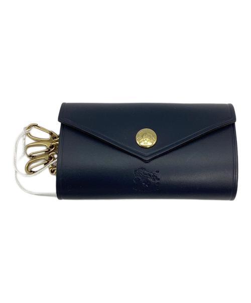 IL BISONTE（イル ビゾンテ）IL BISONTE (イル ビゾンテ) キーケース ネイビーの古着・服飾アイテム