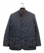 Barbourバブアー）の古着「QUILTED LUTZ ジャケット」｜ネイビー