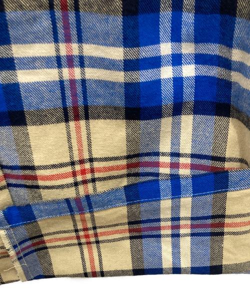 ADER error（アーダーエラー）ADER error (アーダーエラー) チェックパンツ ブルー サイズ:A2の古着・服飾アイテム