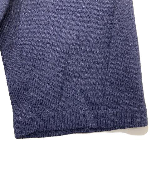 LEONARD（レオナール）LEONARD (レオナール) ラインストーンフラワーニット ネイビー サイズ:38の古着・服飾アイテム