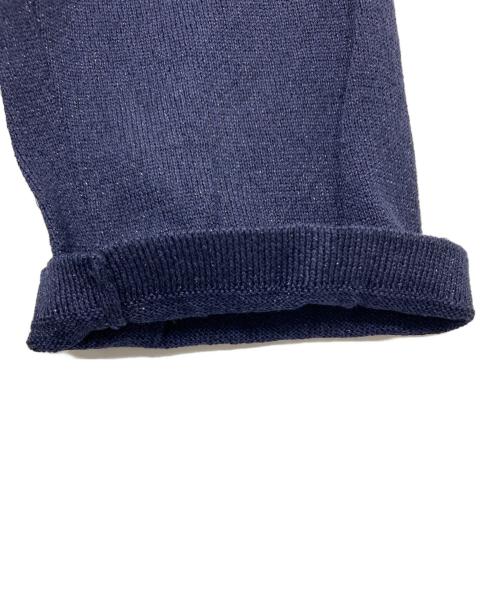 LEONARD（レオナール）LEONARD (レオナール) ラインストーンフラワーニット ネイビー サイズ:38の古着・服飾アイテム