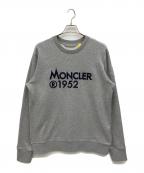 MONCLERモンクレール）の古着「MAGLIA GIROCOLLO クルーネックスウェット」｜グレー