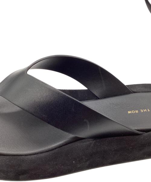 THE ROW（ザ ロウ）THE ROW (ザ ロウ) GINZA トングサンダル ブラック サイズ:39の古着・服飾アイテム