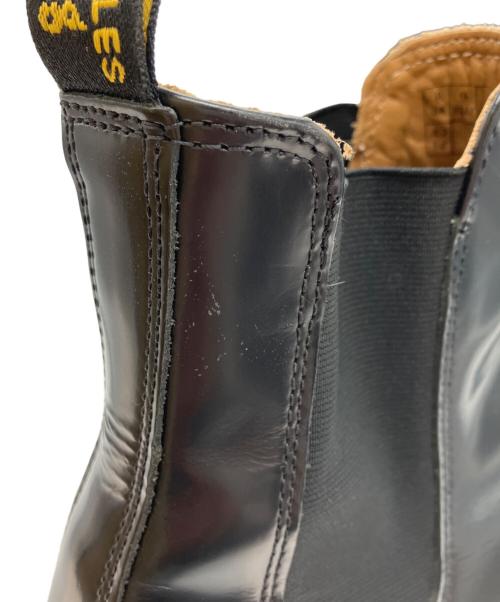 Dr.Martens（ドクターマーチン）Dr.Martens (ドクターマーチン) サイドゴアブーツ ブラック サイズ:UK8の古着・服飾アイテム