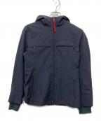 PRADA SPORTSプラダスポーツ）の古着「GORE-TEX Zip-Up Hood Jacket/GORE-TEX ナイロンフーデットジャケット」｜ネイビー