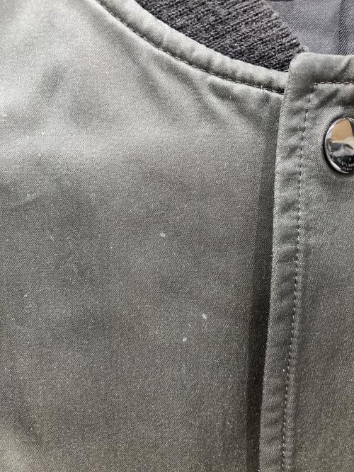 Saint Laurent Paris（サンローランパリ）Saint Laurent Paris (サンローランパリ) サテンパンサージャケット ブラック サイズ:48の古着・服飾アイテム