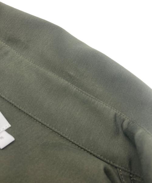 Graphpaper（グラフペーパー）Graphpaper (グラフペーパー) Viscose Ponte S/S Yoke Sleeve Shirt グリーン サイズ:Freeの古着・服飾アイテム
