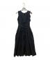 HER LIP TO (ハーリップトゥ) Back Lace-Up Cotton Long Dress ブラック サイズ:Ｓ：5000円
