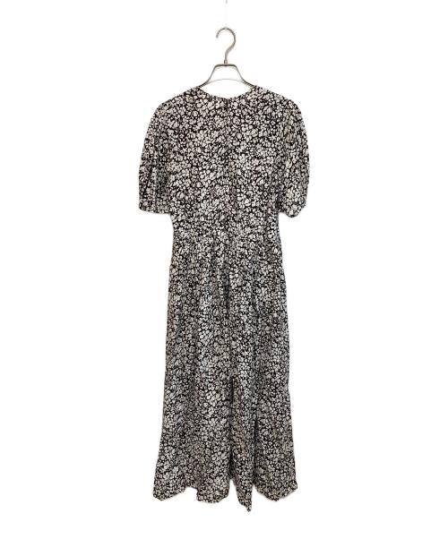 IENA（イエナ）IENA (イエナ) 22SS シャドーフラワーカシュクールワンピース ブラウン サイズ:SIZE 36の古着・服飾アイテム
